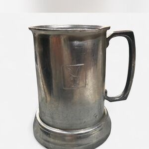 PLAYBOY Silver Drinkware Mug w Clear Bottom